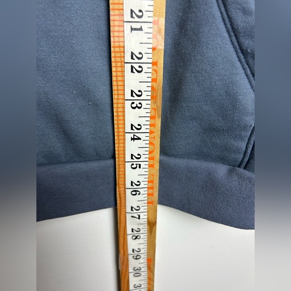 Mondetta Men's Gray Sweatshirt M Minimalist Kangaroo Pockets Fleece Neutral - Picture 12 of 13